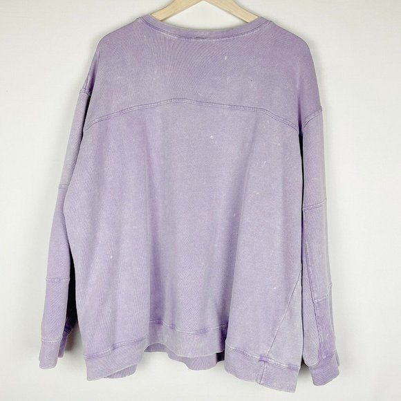 Wild Fable Lavender Crew Neck Sweatshirt - Picture 4 of 6
